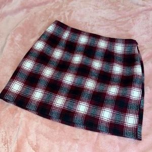Forever 21 Plaid Mini Skirt